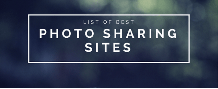 top best photo sharing sites